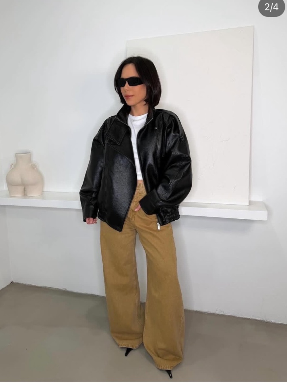 The viral leather jacket (not leather) - Picture 7 of 7